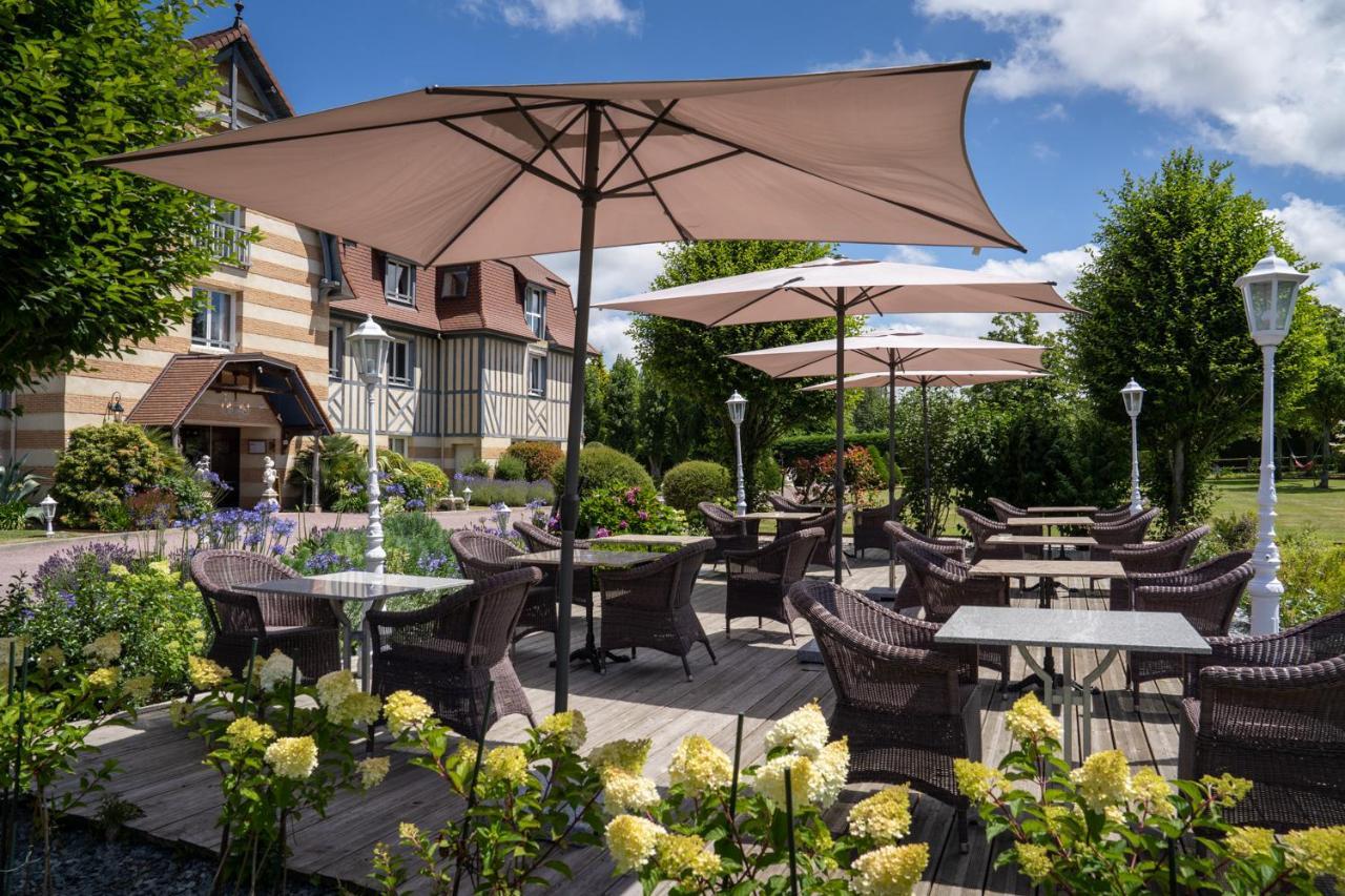 Le Manoir De La Poterie & Spa Cricqueboeuf Exterior foto